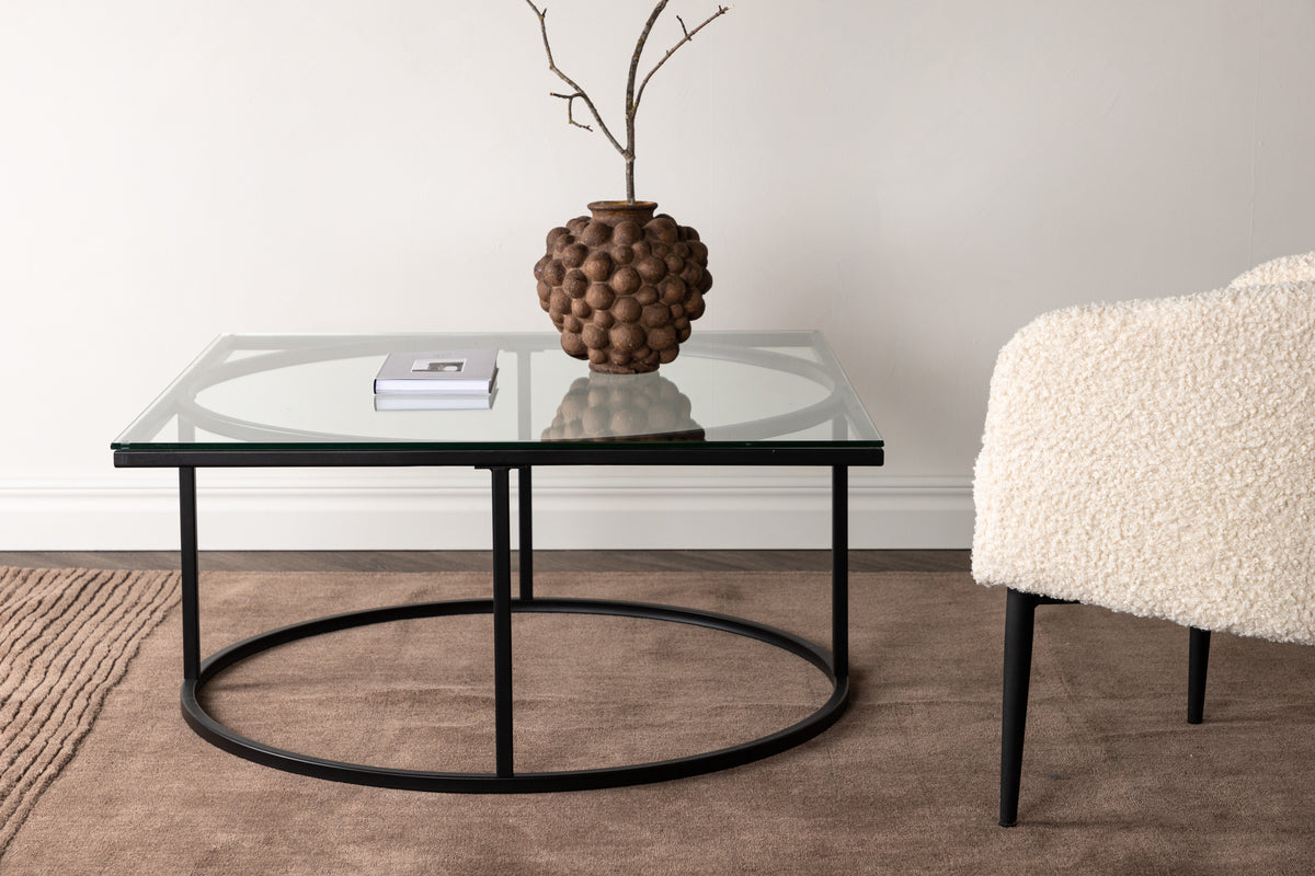Sofa Table 90 x 90 Black