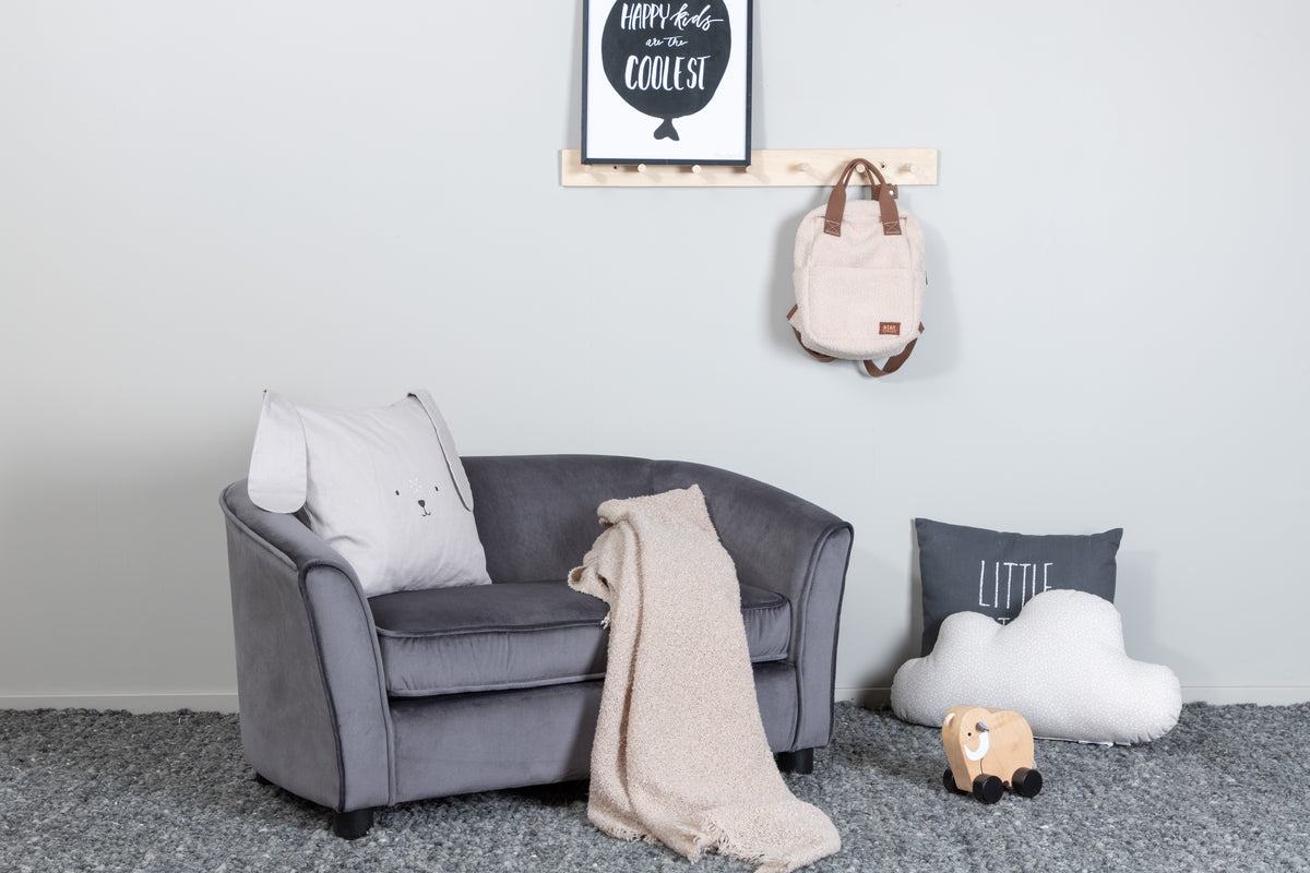 Kids Sofa Grey