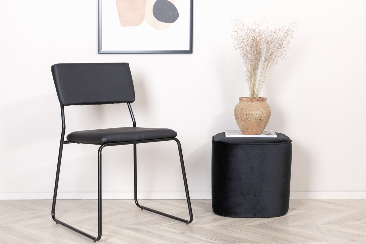 Dining Chair 2-pack Black
