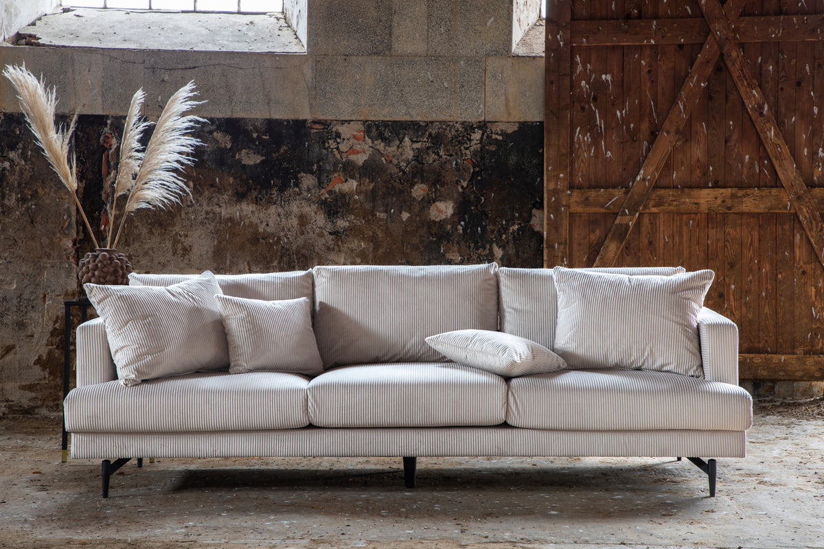 3-Seat Sofa Beige