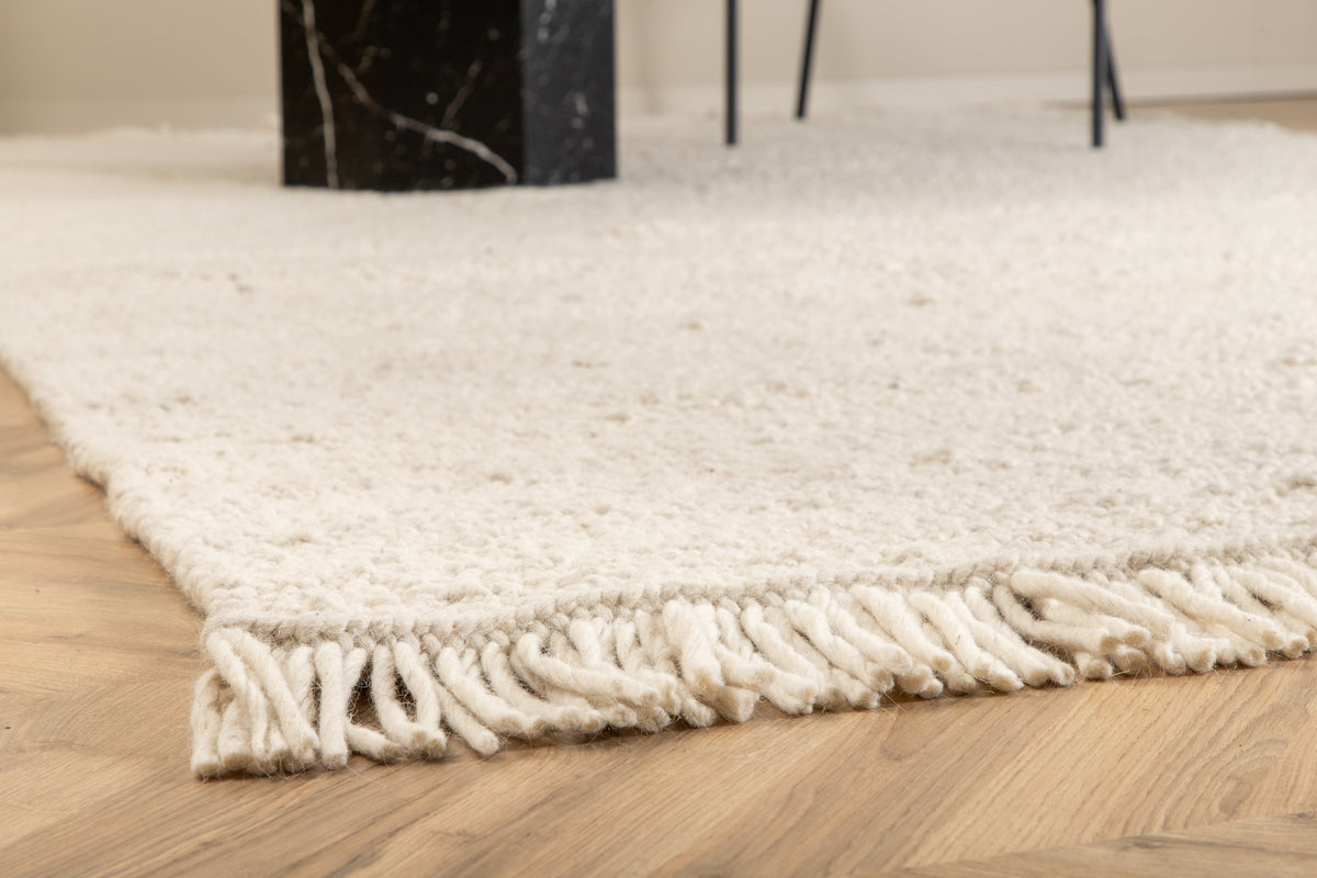 Rectangular Carpet 400 x 300 White