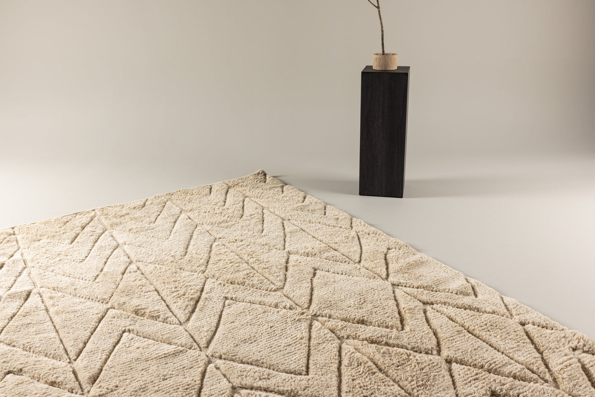 Rectangular Carpet 400 x 300 Beige