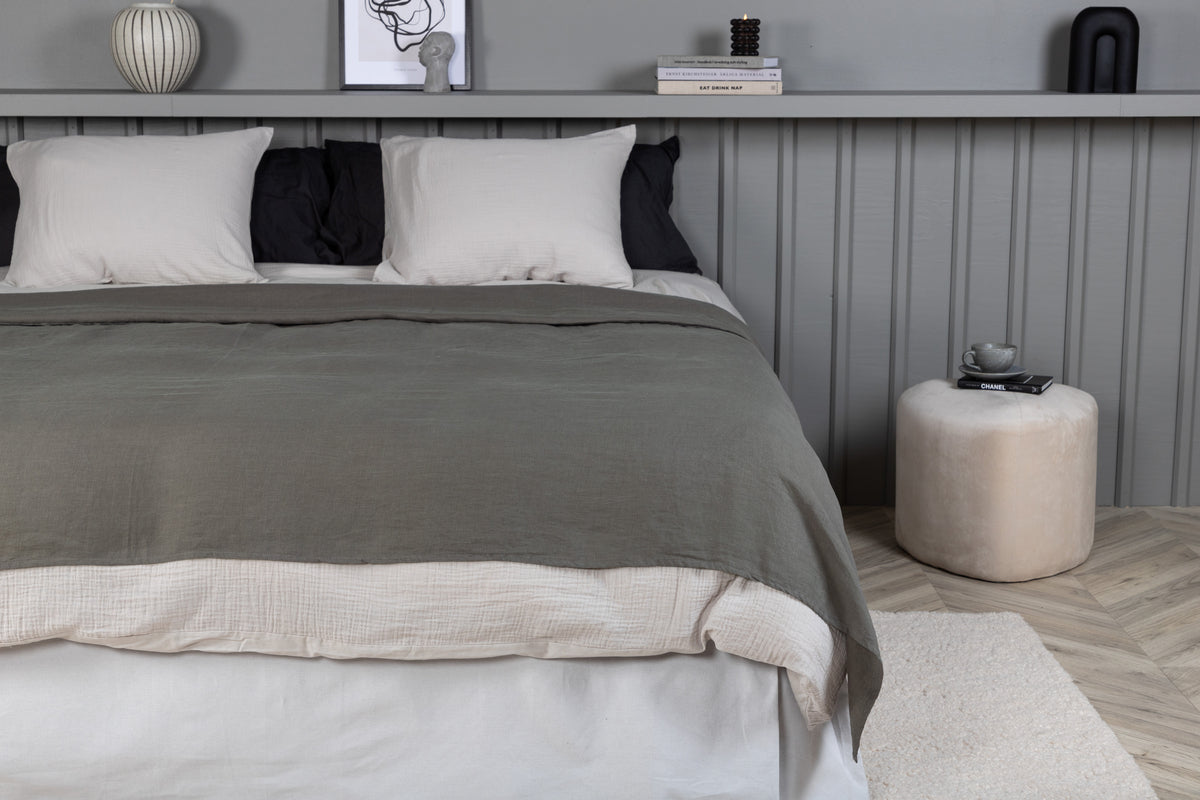 Bedspread 260 x 260 Light Grey