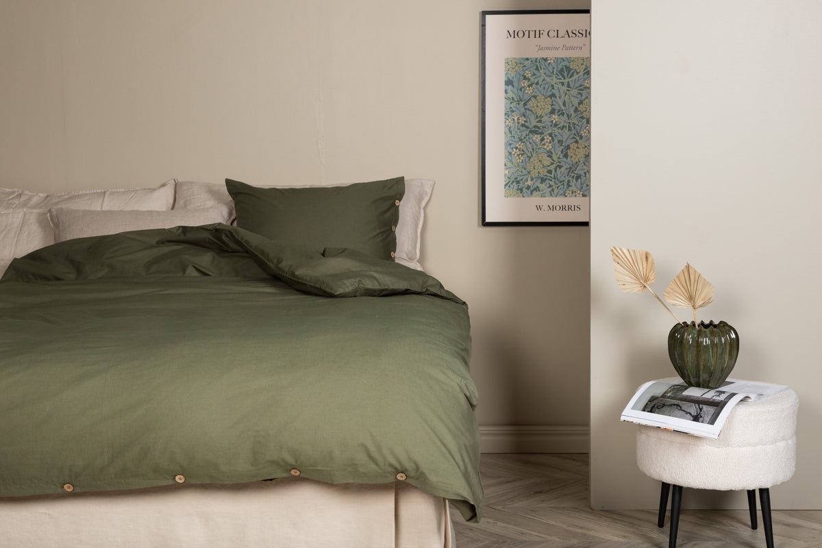 Bed Set 150 x 200 Moss Green