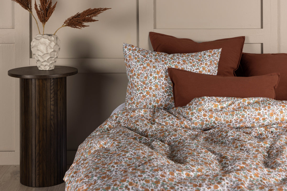 Bed Set 50 x 60 + 150 x 200 Brown