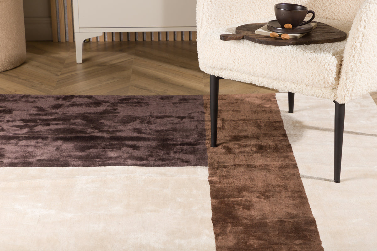 Rectangular Carpet 252 x 350 Brown