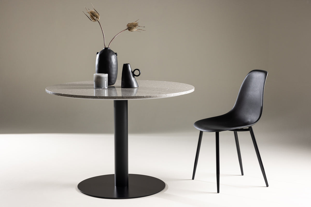 Round Dining Table ø106 Grey