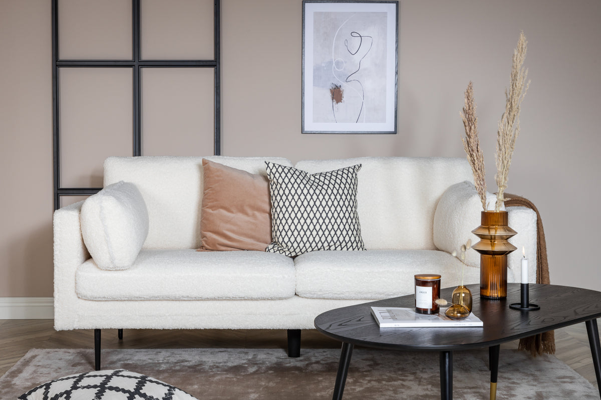 3-Seat Sofa White