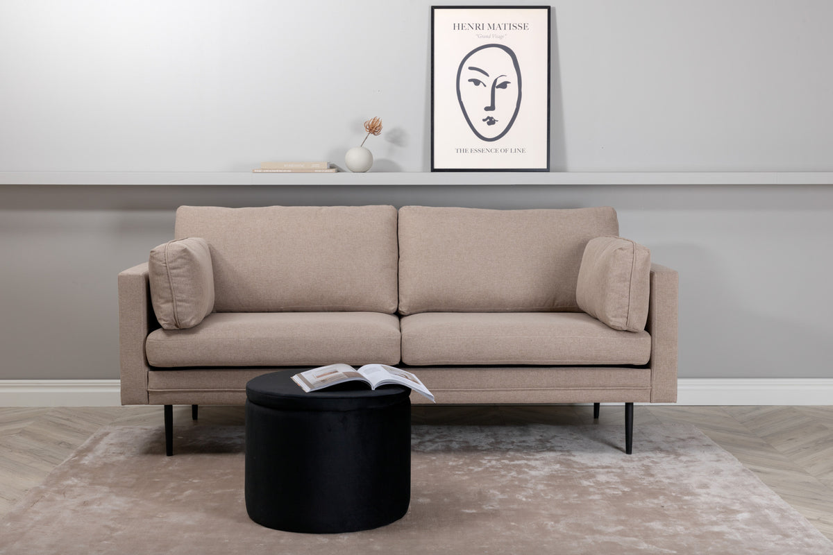 3-Seat Sofa Brown