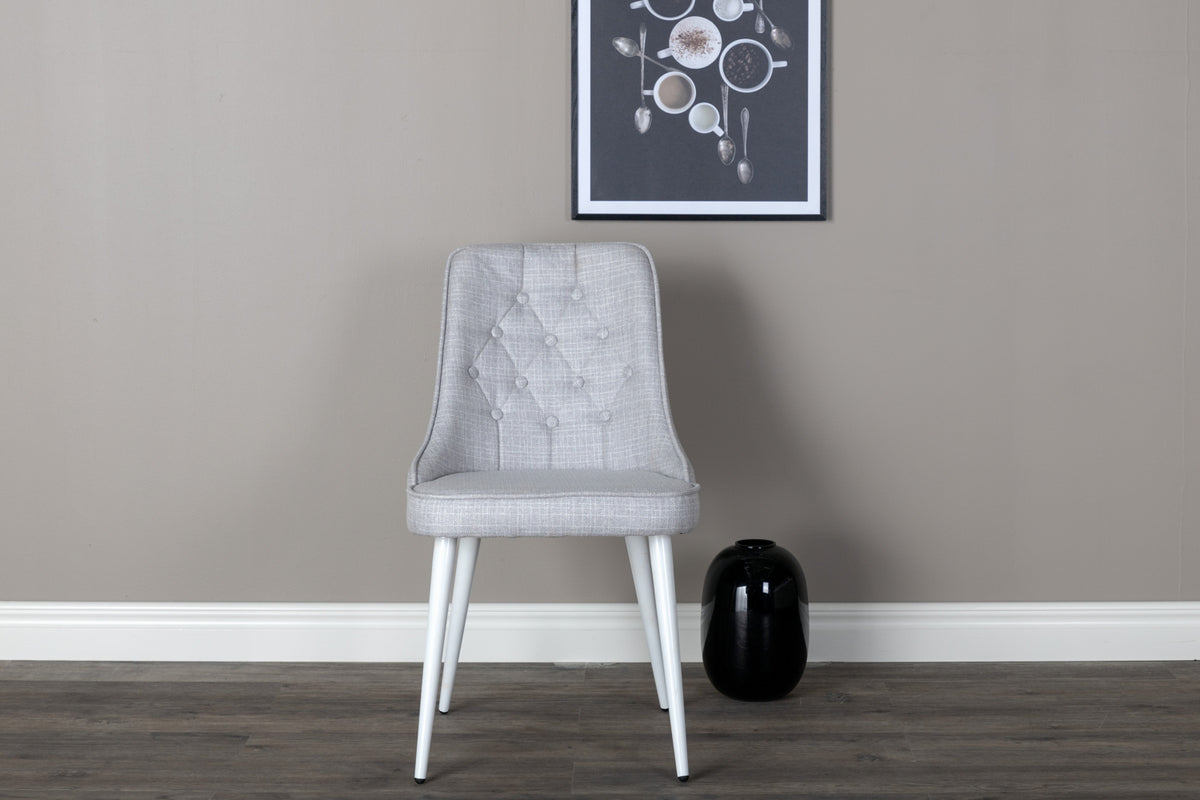 Dining Chair 2-pack Light Grey
