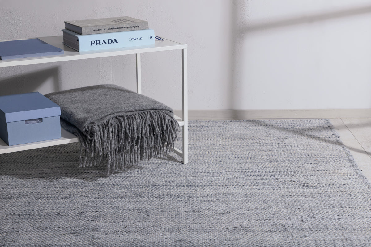 Rectangular Carpet 201 x 302 Silver