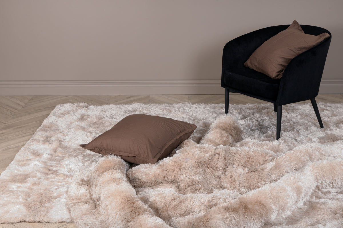Rectangular Carpet 171 x 242 Beige
