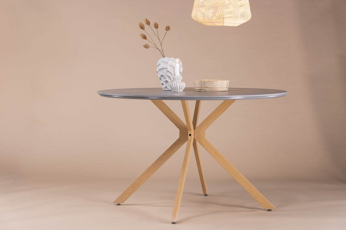 Round Dining Table ø120 Grey