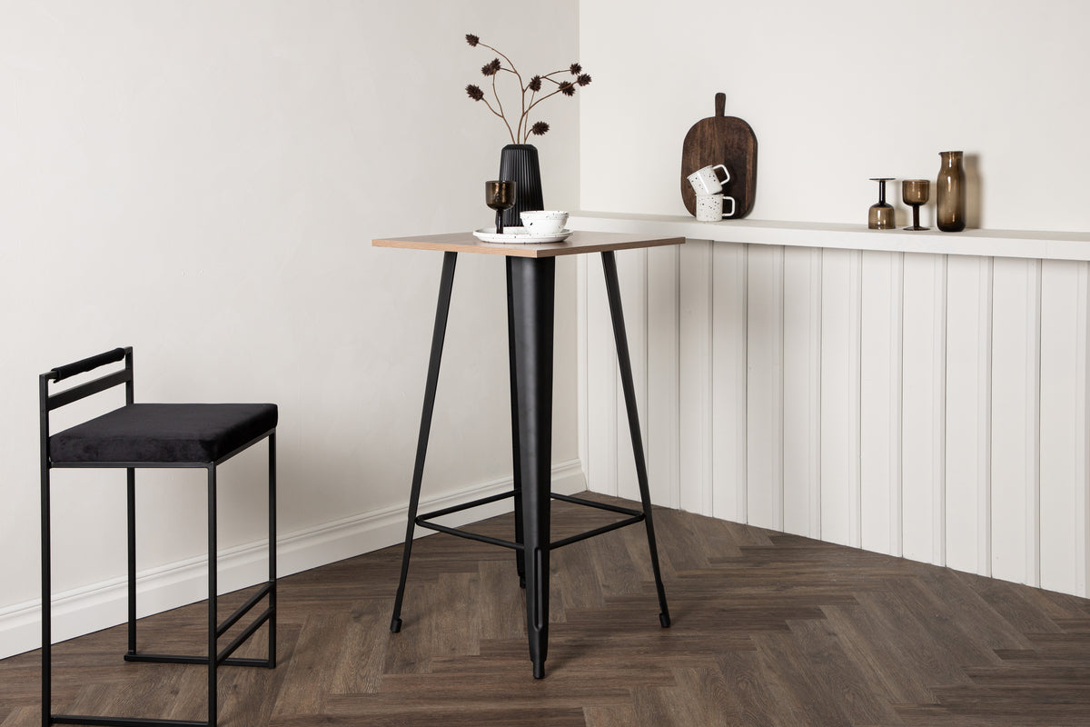Bar Table 60 x 60 Walnut