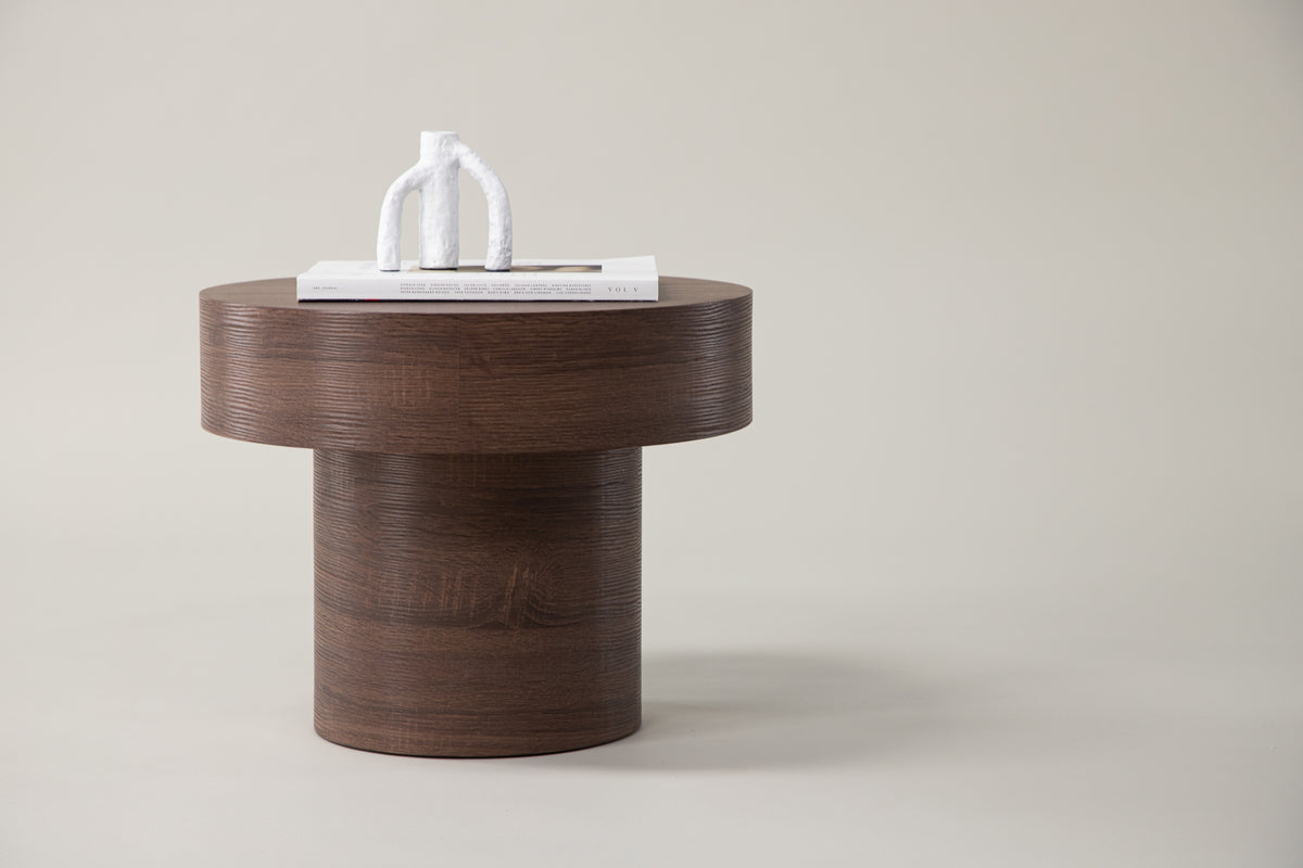 Side Table ø50 Brown