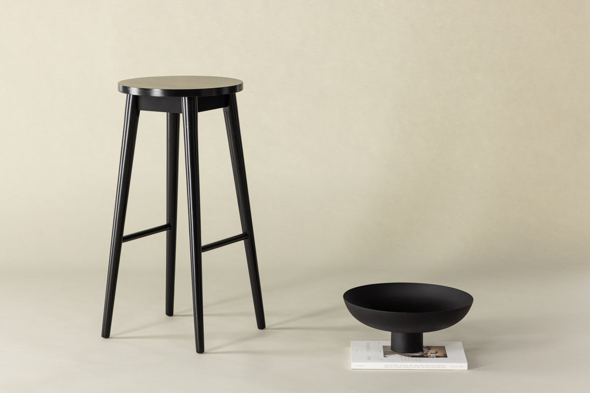 Bar Chair 2-pack Black