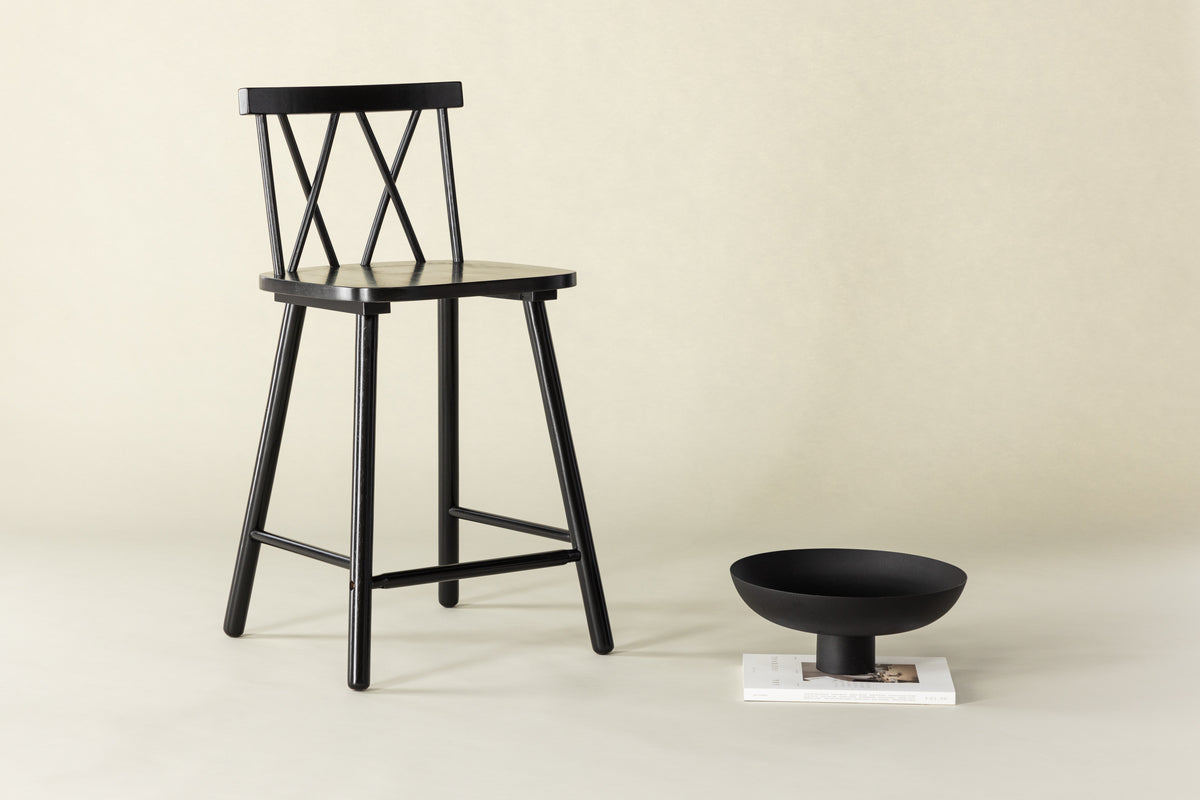 Bar Chair 2-pack Black