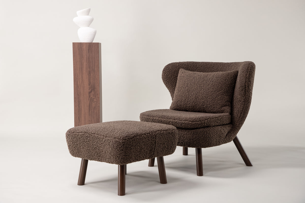 Lounge Chair Brown