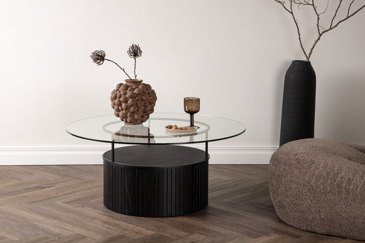 Sofa Table ø90 Black