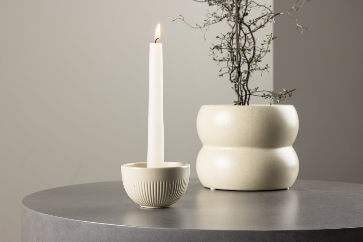 Candlestick ø9 Beige