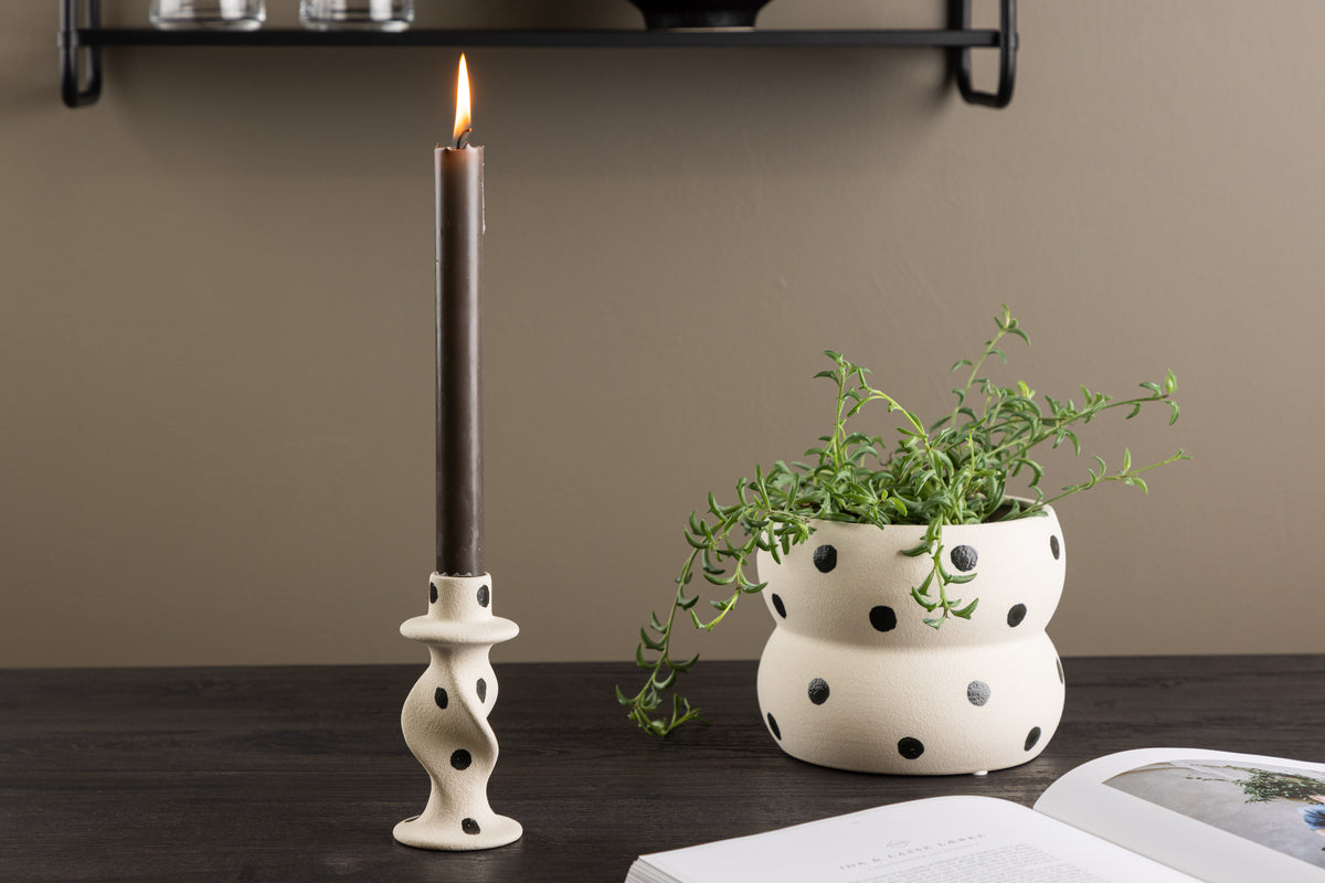 Candlestick ø6 White
