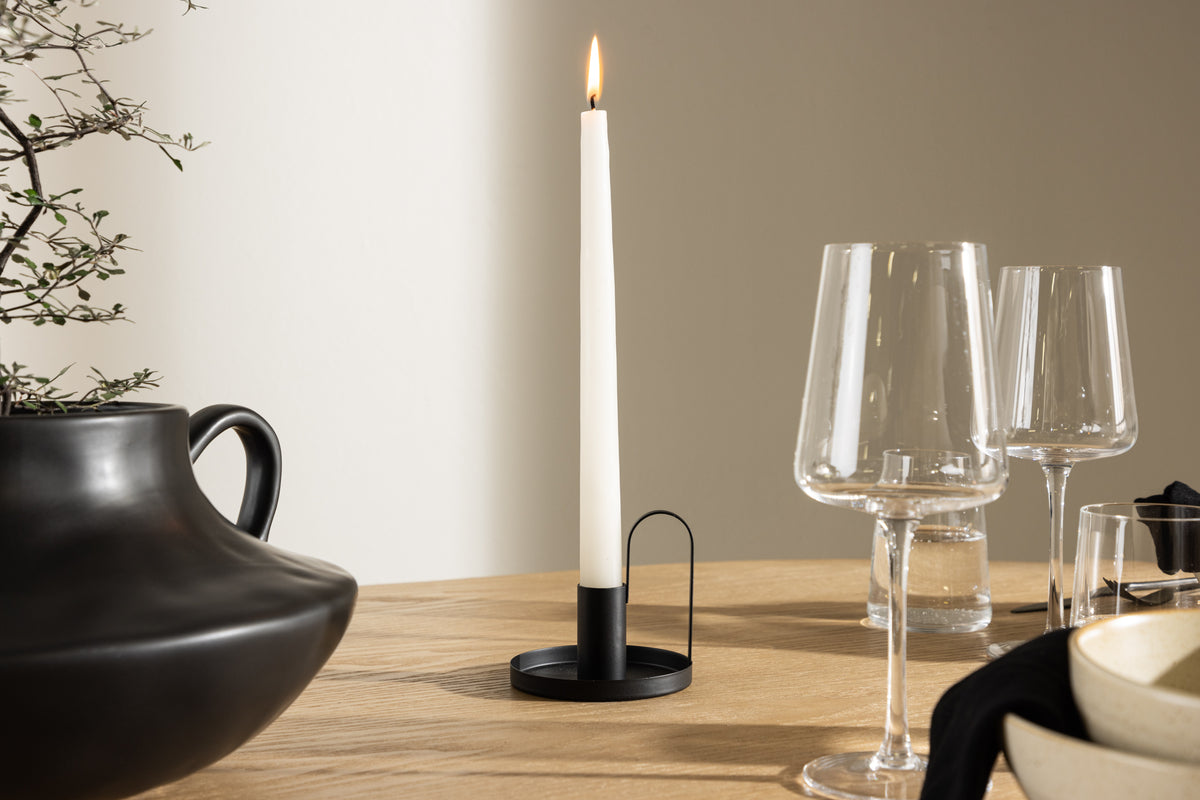 Candlestick ø9,5 Black
