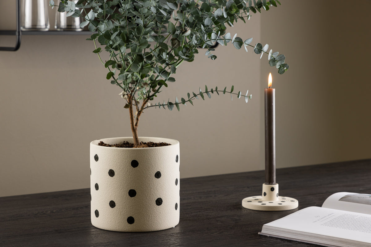Pot ø18 White