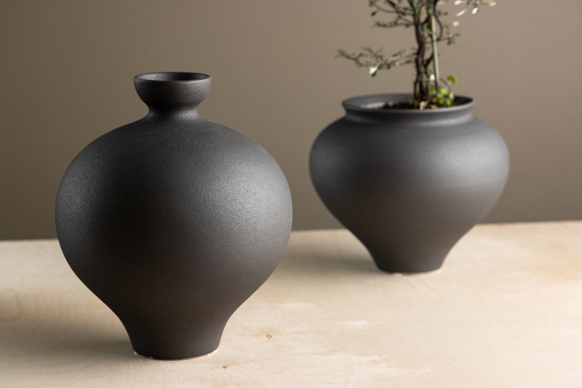 Vase ø20 Black