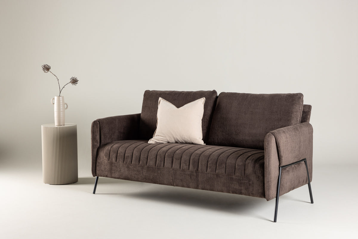 2-Seat Sofa Brown
