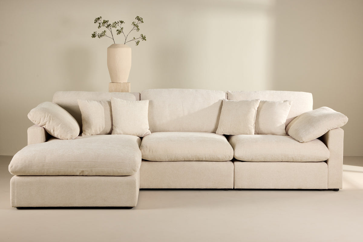 Corner Sofa Beige
