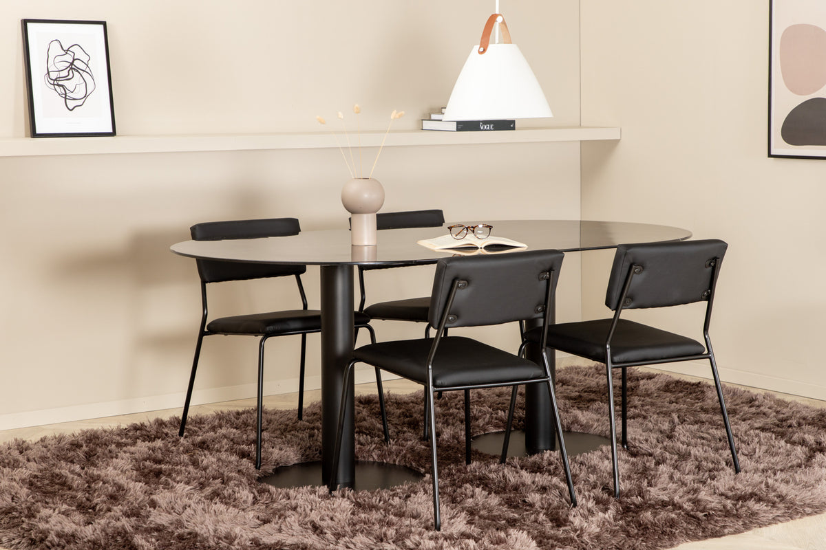 Oval Dining Set