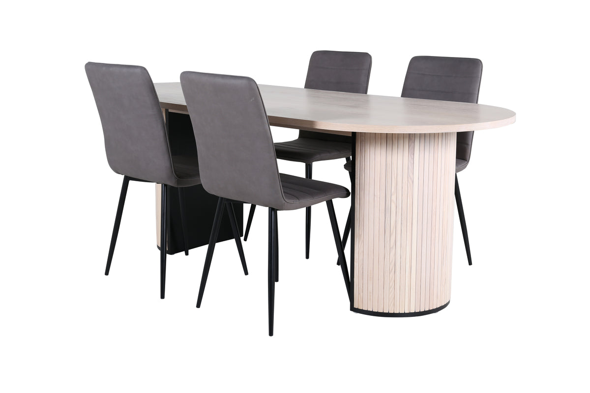 Oval Dining Set