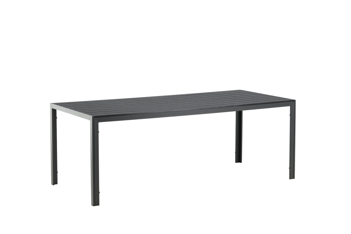 Rectangular Dining Table 73,5 x 205 x 90 Black