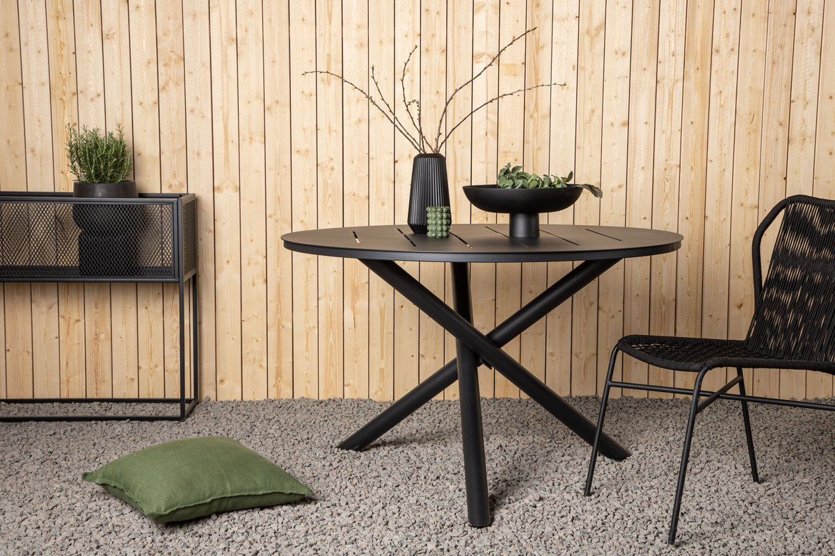 Round Dining Table ø120 Black