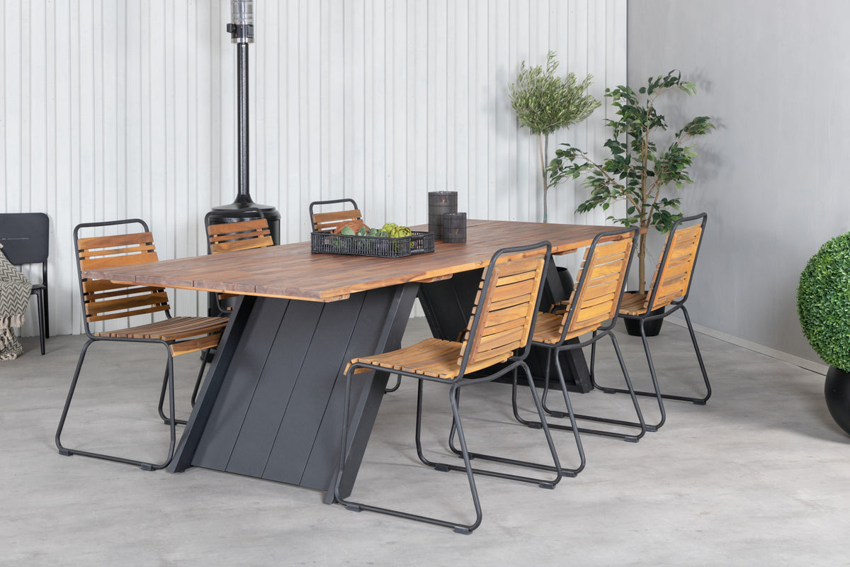 Rectangular Dining Table 250x100 Nature