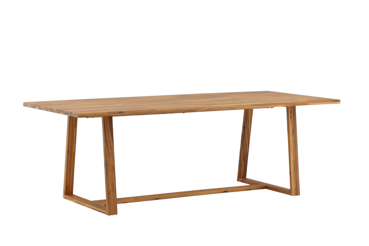 Rectangular Dining Table 75 x 220 x 100 Nature