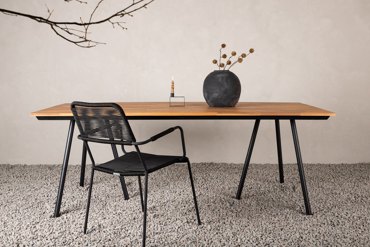 Rectangular Dining Table 74 x 200 x 100 Nature
