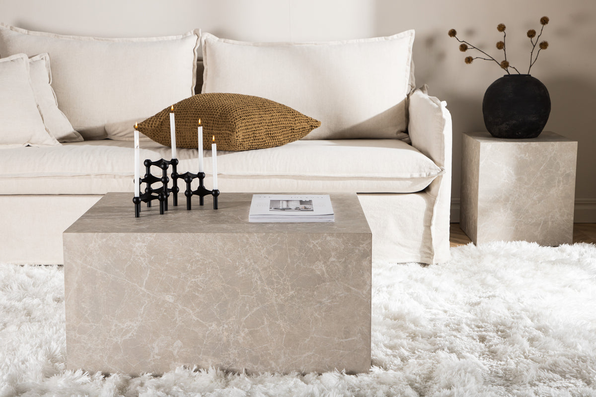Sofa Table 60 x 80 Beige