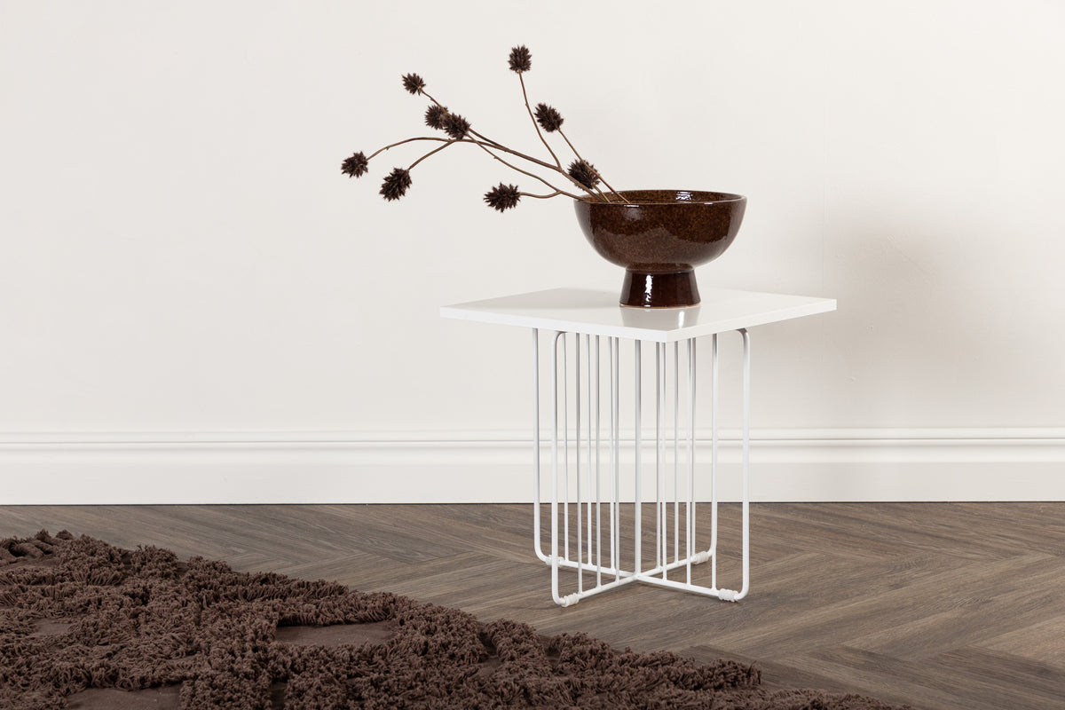 Sofa Table 60 x 60 White