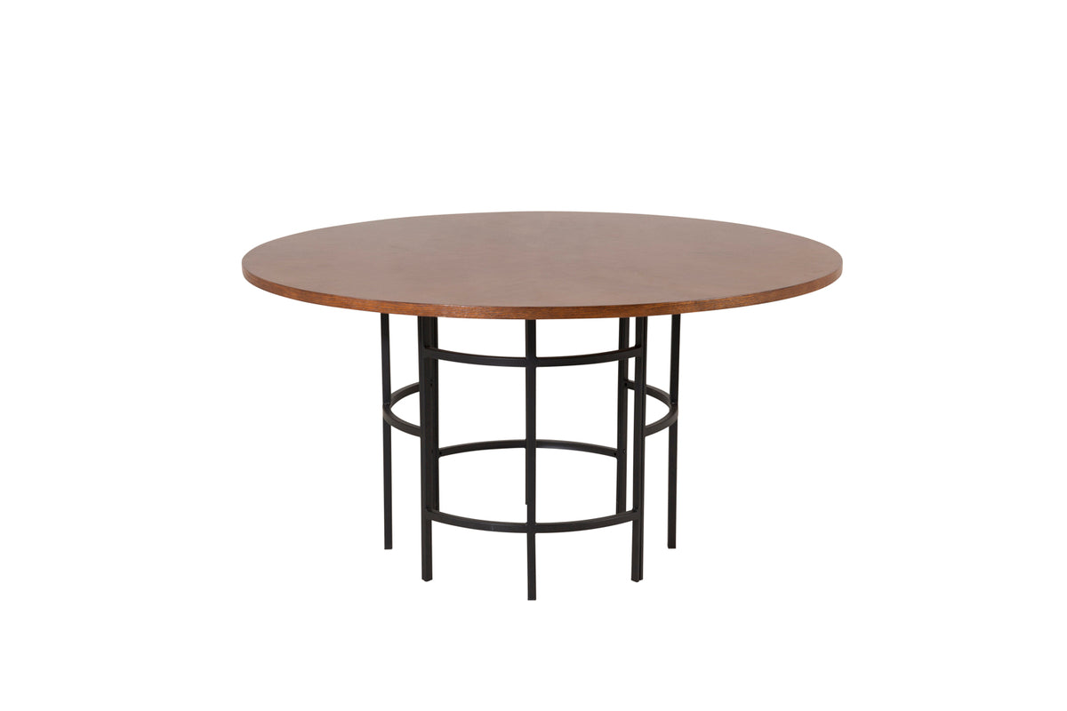 Round Dining Table ø140 Brown