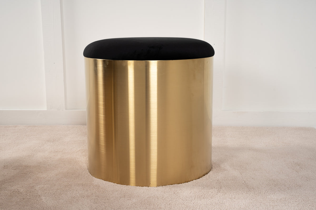 Pouf ø45 ⌀45 Gold