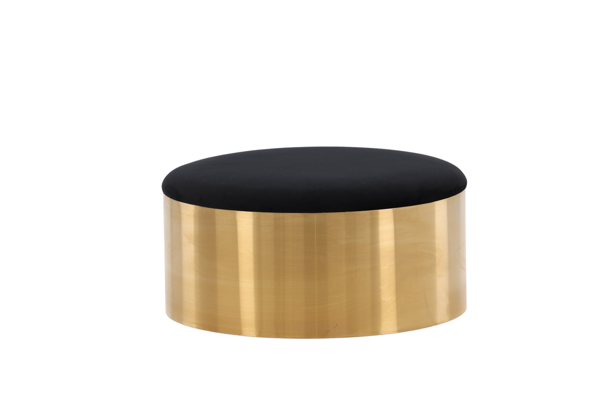 Pouf ø75 ⌀75 Gold