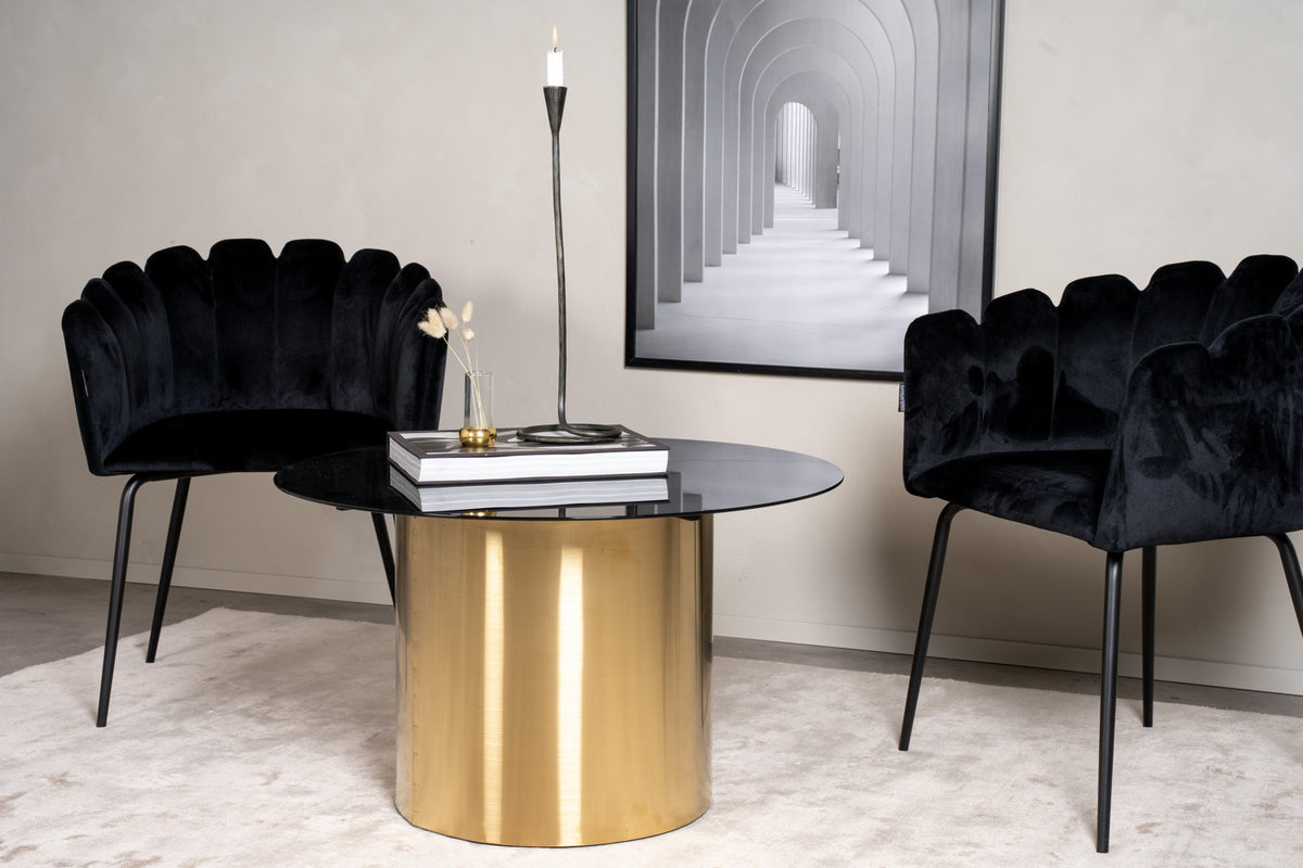 Sofa Table ø80 Black