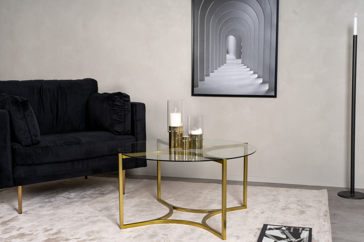 Sofa Table ø90 Gold