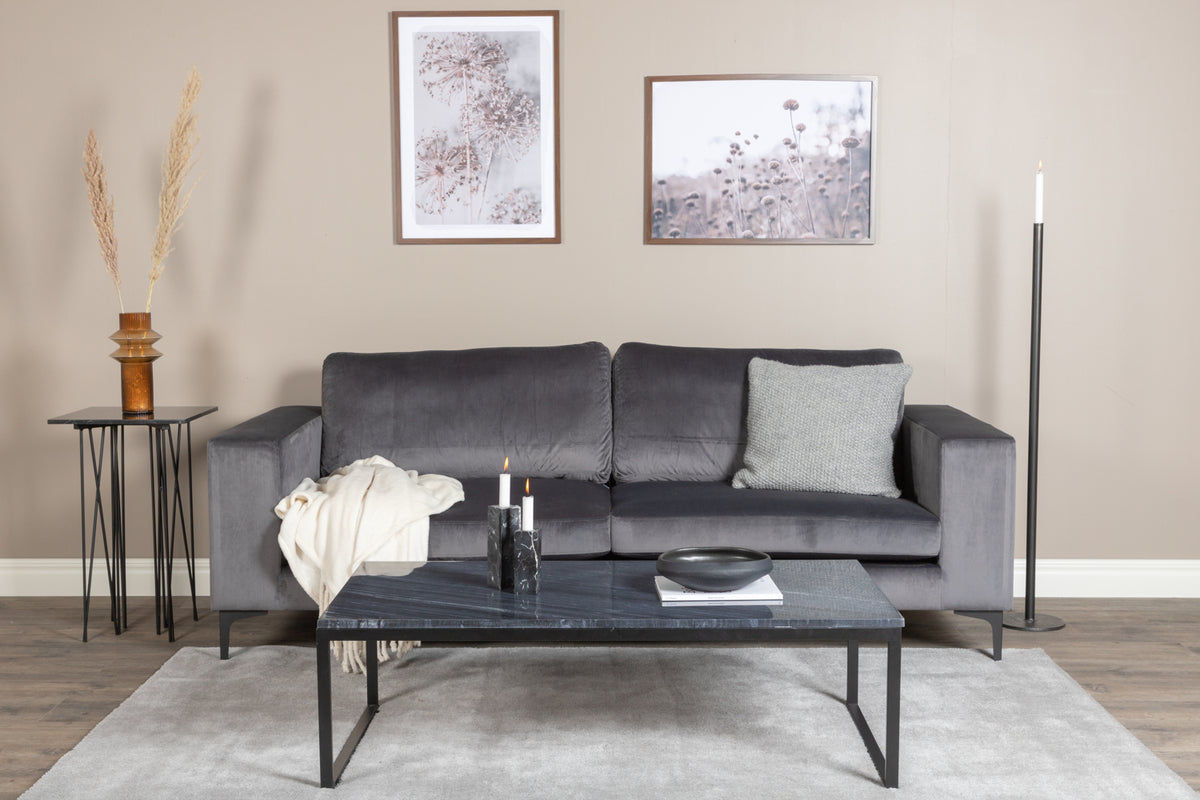 3-Seat Sofa Grey