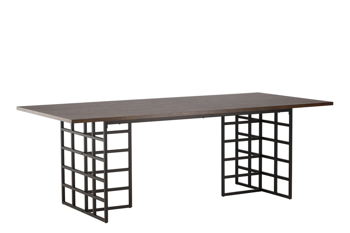 Rectangular Dining Table 100 x 220 Mocca