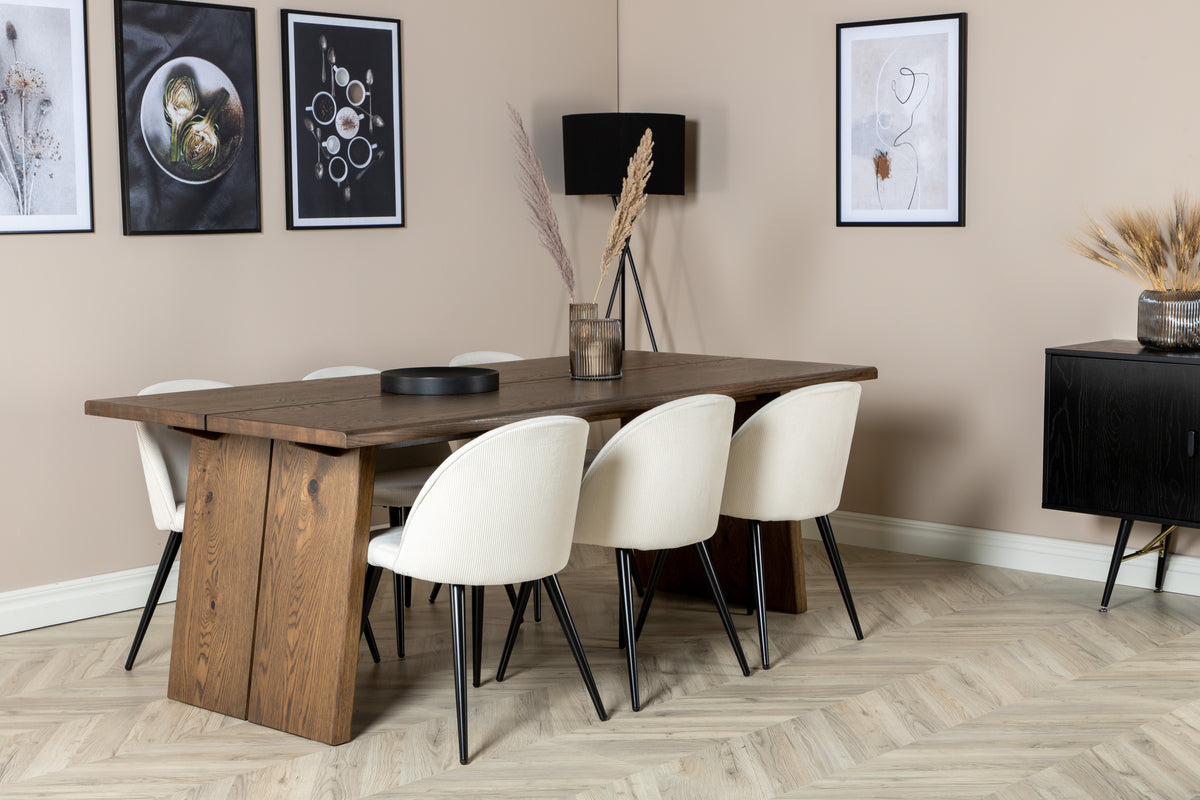 Rectangular Dining Table 100x210 Nature