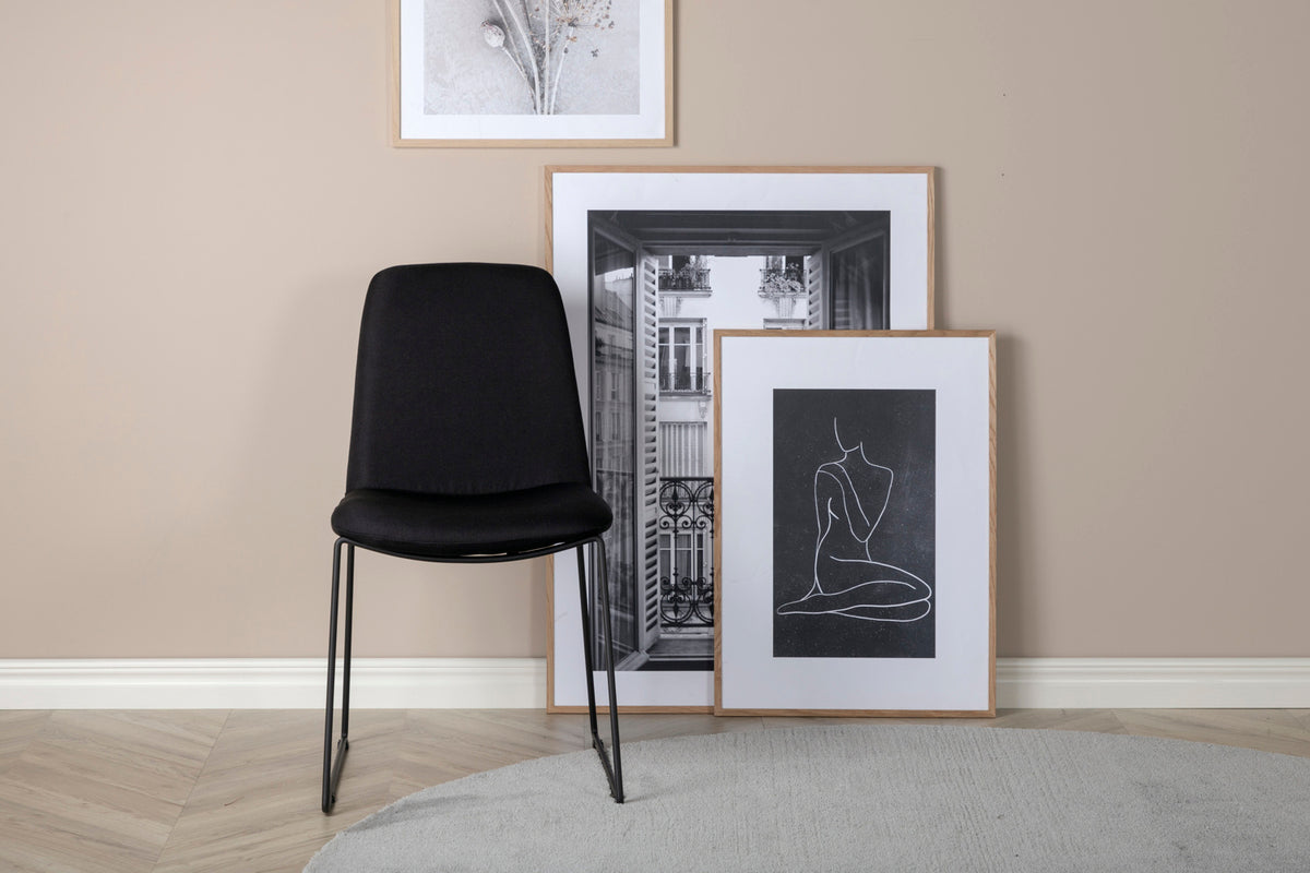 Dining Chair 2-pack Black
