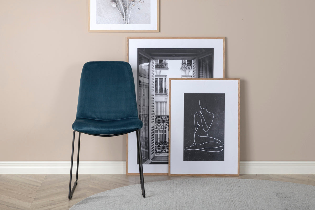 Dining Chair 2-pack Blue