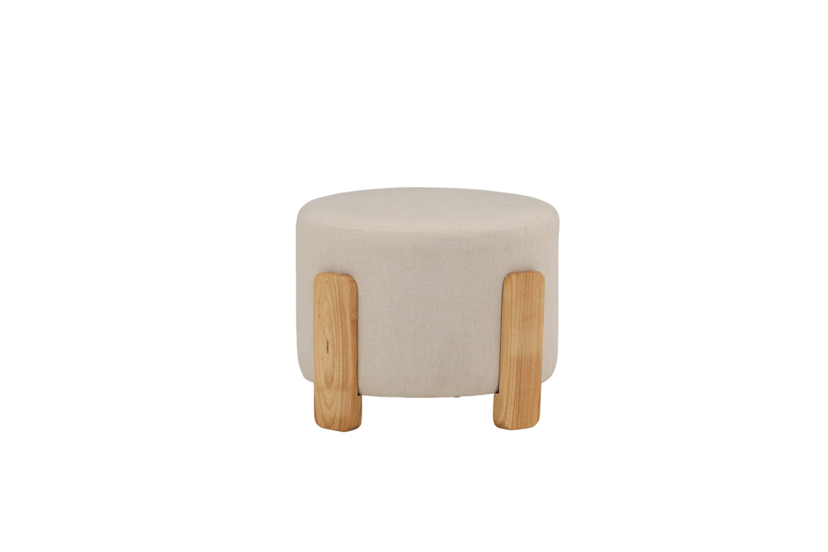 Ottoman ø52,5 ⌀50 White